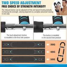 Arm Trainer Workout Equipment,Adjustable Chest Expander Exerciser - Black - View 6