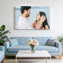 1. Tranh khổ lớn tùy chỉnh, có thể chọn khung tự lắp hoặc không khung, quà tặng Ngày Valentine, quà sinh nhật cho bạn trai/bạn gái, quà kỷ niệm ngày cưới, tranh vẽ trên vải canvas cá nhân hóa, dành cho anh ấy/cô ấy, bạn trai, bạn gái, bố, mẹ, gia đình, bạn bè, thích hợp cho kỷ niệm, Ngày Valentine và các dịp khác, trang trí nhà cửa phòng khách. - trắng - Xem 9