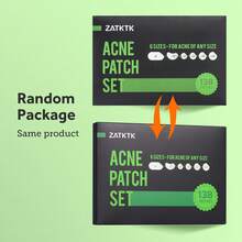 Pimple Patches (6 Sizes 138 Patches), Acne Patches For Large Zit Breakouts, Hydrocolloid Bandages For Face, Chin, Nose, Forehead, Body, Back, Neck & Chest, Oval Hydrocolloid Acne Patches - 6 kích cỡ (138 miếng vá) - Xem 7