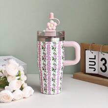 14oz Stainless Steel Vacuum Insulated Water Bottle – Decor Travel Mug For Back To School, Home, Office & Car, Bachelorette Party & Christmas Gift, US Local Warehouse - Nhiều màu - Xem 9