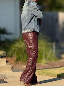 Women's  Denim Jacket With Removable Shoulder Pads & Multiple Pockets - Ideal For Dates, Daily Outfits, Commute & Gatherings - 藍色 - 查看 4