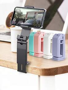 360° Rotatable Durable Travel Phone Holder, Also Can Be Used As Desktop Stand, Convenient Hands-Free Viewing, Ideal Christmas Gift And Aviation Travel Accessory - Multicolor - View 7