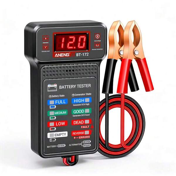 Aneng Bt-172 Battery Testers Industry Electrician Tester Prueba de baterías de vehículos