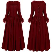 Cosplay Clothing - Burgundy - View 4
