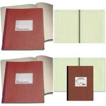 NATIONAL Brand Computation , 4 X 4 Quad, Brown, Green , 11.75 x 9.25" 75 Sheets (43648)(75 hojas numeradas) - Multicolor - Ver 1