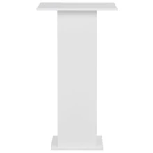 Tavolo da bar vidaXL bianco 60x60x110 cm - Bianco - Visualizzare 3