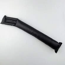 1pc Universal Soft Car Seat Gap Filler, Artificial Leather Anti-Leakage Pad, Insert Spacer, Car Accessories - Multicolor - View 8