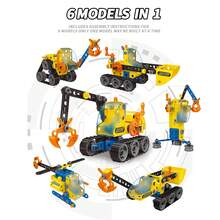 117-Piece STEM Building Set, DIY Robot, Car And Truck Model Kit - Educational Construction Set For Children Aged 6 To 8 (8-12 Years), Ideal Gift For Learning Engineering