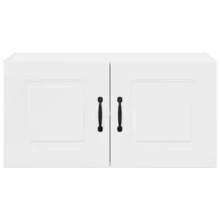 vidaXL Armario de cocina Kalmar blanco brillante 80 x 31 x 40 cm - Blanco - Ver 6