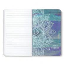 Softcover Journal – "Who Looks Outside, Dreams. Who Looks Inside, Awakens."- A Write Now Journal With 128 Lined Pages, 5\W X 8\H - 紫色外面 - 查看 8