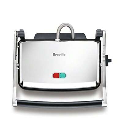 The Toast And Melt Sandwich Press Brushed Stainless Steel BSG220BSS