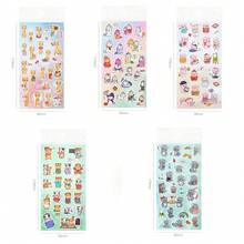 100pcs Cartoon Cute & Wonderful Doodle Series Stickers, Suitable For Scrapbooking, Diaries, Laptops, Water Bottles, Cars, Etc. Faith-Based Design With Positive Messages, Great Gift - Multicolor - View 10