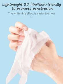 5片装烟酰胺/胶原蛋白/芦荟/大米/玫瑰深层保湿手膜，每对40克，解决手部干燥、皲裂、脱皮问题，淡化关节皱纹，男女皆宜，舒缓护手霜 - 多色-5pcs - 查看 3