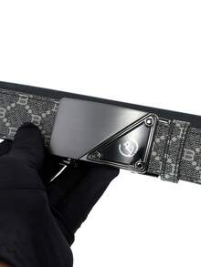 beaytar 1pc Classic & Fashionable Men's Belt, High-End Business Office Casual Pants Accessory, Versatile For Daily Commute