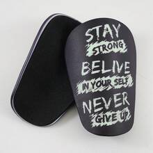 1 par de espinilleras de entrenamiento de fútbol mini, almohadillas de entrenamiento para partidos - reutilizables, cómodas de usar, duraderas - Multicolor - Ver 9