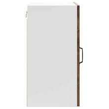 vidaXL Armoire murale de cuisine Lucca chêne fumé bois ingénierie - Tabac - Voir 7
