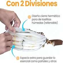 Portable Multi - use Organizer for Baby Diapers, Wet Wipes, and Towels - High Quality - Embalaje estándar - Ver 5