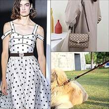 Lychee Pattern Leather Strap, Brown 71 Inches Long 1 Inch Wide, Suitable For DIY Craft Projects, Pet Collars, Traction Ropes, Belts, Keychains, Watch Straps