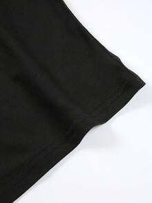 OsamaSon Flex Musix Definition Heavy Cotton Tee Shirt - OsamaSon Flex Musix Merch Tshirt - 黑色 - 查看 6