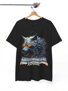 V47 Hip Hop Civil Regime  Wolves Inaka   Streetwear - màu đen - Xem 8