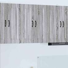 vidaXL Armoire de cuisine Kalmar Gris Sonoma 60 x 31 x 80 cm - Gris - Voir 1
