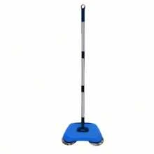 1 Set, 3-In-1 Multifunctional Manual Push Sweeper, Non-Electric Vacuum, Lazy Hand Push Broom And Mop, Debris, Pet Hair, And Dust Removal, Dry & Wet Use For Hardwood Tile Cleaning Tools - Multicolor - View 10