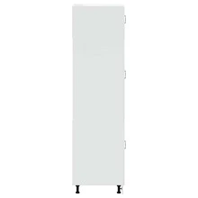 vidaXL Armadio da cucina Lucca bianco in legno d'ingénierie - Bianco - Visualizzare 5