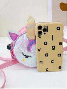 儿童小女孩手提包 - 一款可爱的公主风手提包、钱包、单肩包、斜挎包、邮差包，适合小朋友，可作为礼物赠送。 - 彩色 - 查看 5