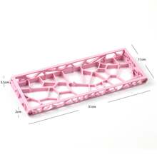 Custom Keyboard RT60 Hollow PC Shell, Pink Color, Compatible With GH60 Magnetic Axis - Baby Pink - View 3