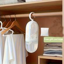 2pcs/Set Mini Manual Dehumidifier, [Each Set Includes 1 Wall-Mounted Dehumidifier + 1 Replacement Dehumidifying Bag] With Super Moisture Absorption Performance, Wall-Mounted Design, Standard Operation Mode, No Power Required, Easy Dehumidifier, Includes Dehumidifying Bag, Durable Material, Large Capacity Replaceable Wardrobe & Shoe Cabinet Dehumidifier Box, Quick Water Absorption, Keeps Clothes Dry, Essential Home Accessory. - Multicolor - View 6