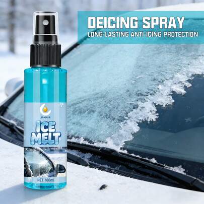 JB-XPCS Car De-Icing And Snow-Melting Agent Windscreen Defroster Door Locks Icing A Spray Of Icing Applies To Car Windows, Windscreen, Door Locks, Car Door Lock Unfreezing, Automotive Deicer
