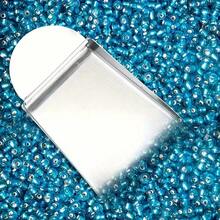 迷你珠子铲，不锈钢珠宝铲工具 - 便携式珠子宝石制作套装，带铲子，适用于DIY串珠、珠宝制作、珠子分类、专业及业余爱好 - 兼容珠子、合成宝石、树脂艺术用品