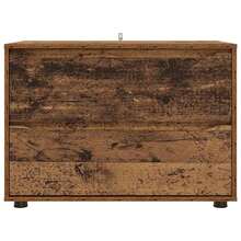 vidaXL Armário de rangement Bois Antigo 80 x 48 x 57 cm - Castanho - Ver 8
