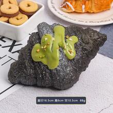 1pc Realistic Slow Rebound Cheese Croissant Bread Cake Creative Display Dessert Stand Decor Party Supplies - Multicolor - View 8