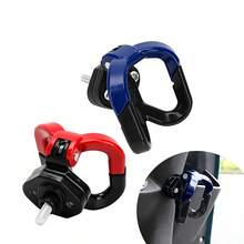 1-Piece Motorcycle Front Mount Double Hook MTG-6990 Red/Blue Multi-Functional Hook, High Load Capacity, 360° Adjustable, Space-Saving, Aluminum Alloy, Compatible With Motorcycles/Electric Bikes - 1 - View 9