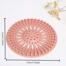 Hair Filter Screen For Bathroom Drain; Kitchen Sink Anti-Block Silicone Floor Drain Cover - 彩色 - 查看 6