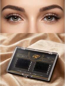 Single Lash Extensions Kit - Nano Velvet Individual Lashes For Natural Volume, Multiple Lengths With Antibacterial, DIY Lash Set For Everyday Glam - 濃密款 - 查看 8