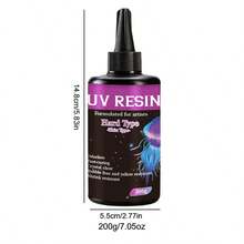 25克/60克/100克/200克/500克低粘度树脂套装 - 超透明、坚硬、稀薄、无异味 - 适用于珠宝制作、DIY工艺品、吊坠、耳环、项链、钥匙扣 - 快速强力粘合剂（无需混合配方）