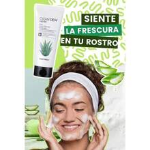 Espuma limpiadora de Áloe Clean Dew - Tonymoly - Limpieza profunda - Ver 3