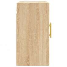 vidaXL Armadio murale chêne sonoma 60x31x60 cm in legno metalmeccanico - Castano - Visualizzare 7