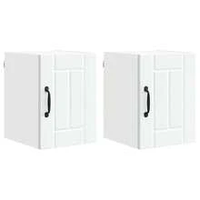 vidaXL Armário de cozinha 2 peças branco 30 x 31 x 40 cm - Branco - Ver 2