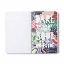 Softcover Journal - You Are Weird, Unique, And Wildly Perfect. – A Write Now Journal With 128 Lined Pages, 5″W X 8″H - 野綠 - 查看 4