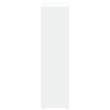 vidaXL Étagère séparée de pièce blanc 102x29x103,5 cm - Blanc - Voir 6