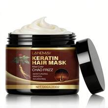 120克人参蛋白发膜，富含透明质酸和尿素，深层滋养柔顺秀发，改善干枯受损发质，提升秀发光泽，预防分叉，适合所有发质。 - 角蛋白 - 查看 7