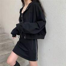 Women Sweatshirts - Black - View 2