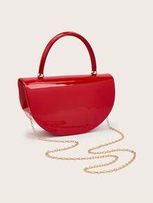 Túi xách nữ bằng da bóng sang trọng, kiểu dáng tối giản, túi dự tiệc/dạ hội cao cấp, món quà sinh nhật hoàn hảo cho bạn gái, phù hợp cho các buổi tiệc, đám cưới, dạ hội, tiệc tùng - có thể phối cùng váy dự tiệc, váy dạ hội và váy đính sequin. - Xem 5