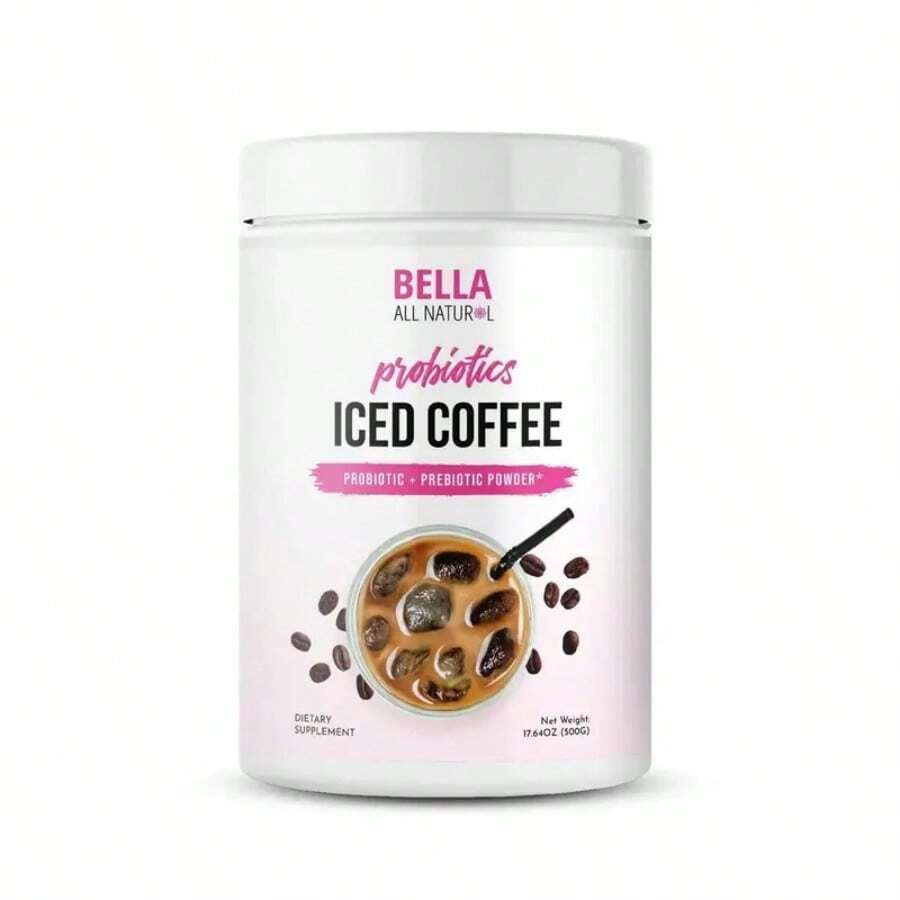 500g Value Pack! Bella Natural Probiotics Iced Coffee – Healthy Digestion In Every Cup - 1 chai - Xem 1