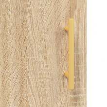 vidaXL Armario mural chêne sonoma 60x31x70 cm ingeniería de madera - Marrón - Ver 10