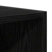vidaXL Wandschrank mit Ablage, Schwarzeiche, 20 x 29,5 x 60 cm - Schwarz - Übersicht 8