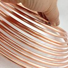 2X 25FT Copper Brake Pipe Hose Line Tube Roll 3/16'' Fittings Tubing Kit 32 Nut - A - View 4